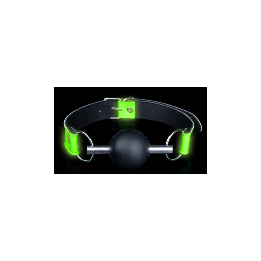 Bâillon Boule phosphorescent Glow 45mm