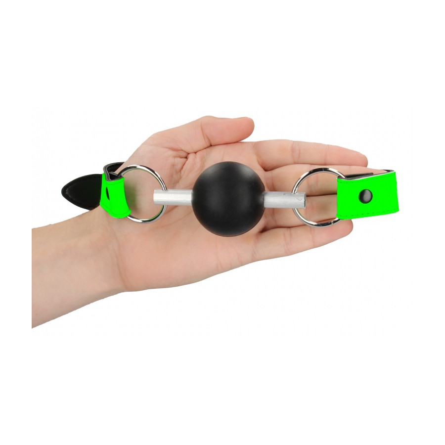 Bâillon Boule phosphorescent Glow 45mm