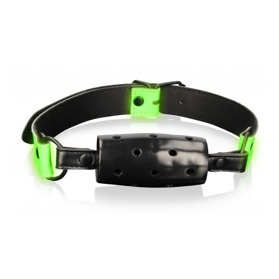 Bâillon Cylindre phosphorescent Glow 7.5cm