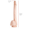 Gode XXL Dildorama 32 X 4 cm Flesh
