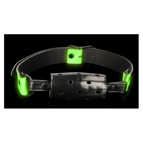 Bâillon Cylindre phosphorescent Glow 7.5cm