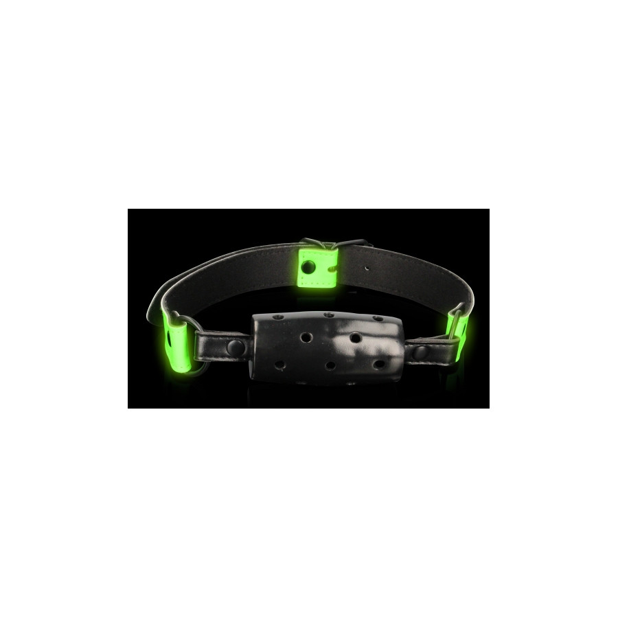 Bâillon Cylindre phosphorescent Glow 7.5cm