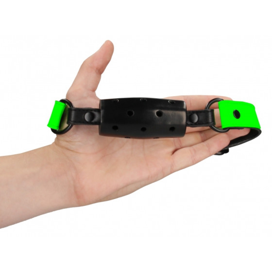 Bâillon Cylindre phosphorescent Glow 7.5cm
