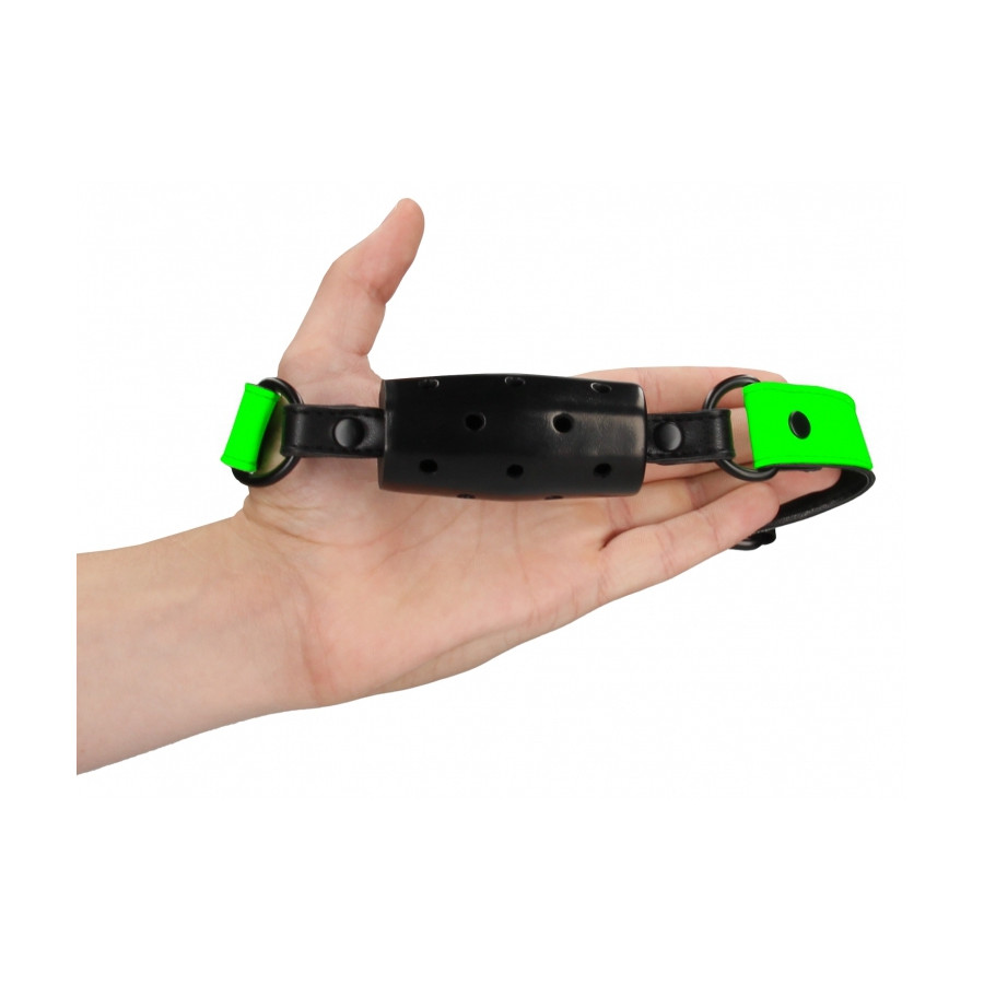 Bâillon Cylindre phosphorescent Glow 7.5cm