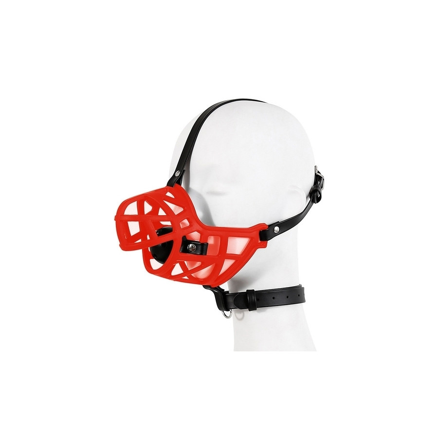 Muselière Sm MUZZLE STRAP Rouge