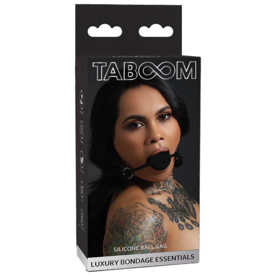 Bâillon Boule Silicone Gag Taboom 4cm