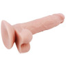 Gode réaliste Flatterer 14 x 4 cm Flesh