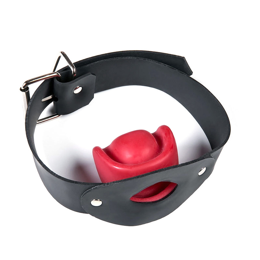 Bâillon No More Noir-Rouge