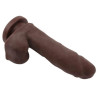 Gode réaliste The Glad Eye 11 x 3 cm Marron