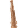 Gode StudHorse 32  x8cm Marron