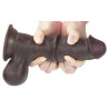 Gode Sliding Skin 15 x 4.5cm Marron