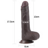 Gode Sliding Skin 13 x 3.5cm Marron