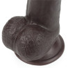 Gode Sliding Skin 18 x 4.5cm Marron