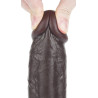 Gode Sliding Skin 18 x 4.5cm Marron