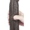 Gode Sliding Skin 18 x 4.5cm Marron