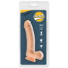 Gode réaliste Curly Champs 16 x 4cm