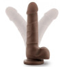 Gode réaliste Basic Up Dr Skin 14 x 3.5cm Marron Marron