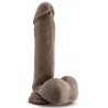 Gode réaliste Mr Magic Dr Skin 19 x 5cm Marron