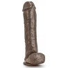 Gode réaliste Mr Savage Dr Skin 22  x5.5cm Marron
