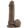 Gode réaliste Mr Magic Dr Skin 19 x 5cm Marron