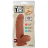 Gode réaliste Pruriency Lord 13 x 4cm Latino