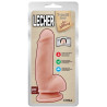 Gode réaliste Lecher 12 x 4.8cm
