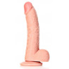Gode réaliste Curved RealRock 17 x 4.3cm