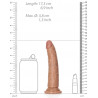 Gode réaliste Slim Dildo 15.5 x 3.8cm Latino