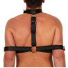 Collier Bondage et Maintien de bras en cuir