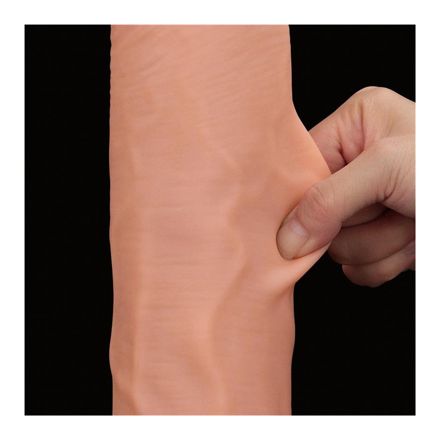 Gode réaliste Sliding Skin 27 x 6.5cm