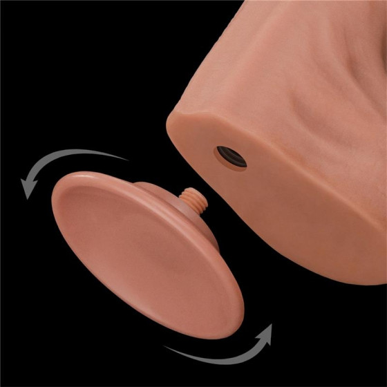 Gode réaliste Sliding Skin 27 x 6.5cm