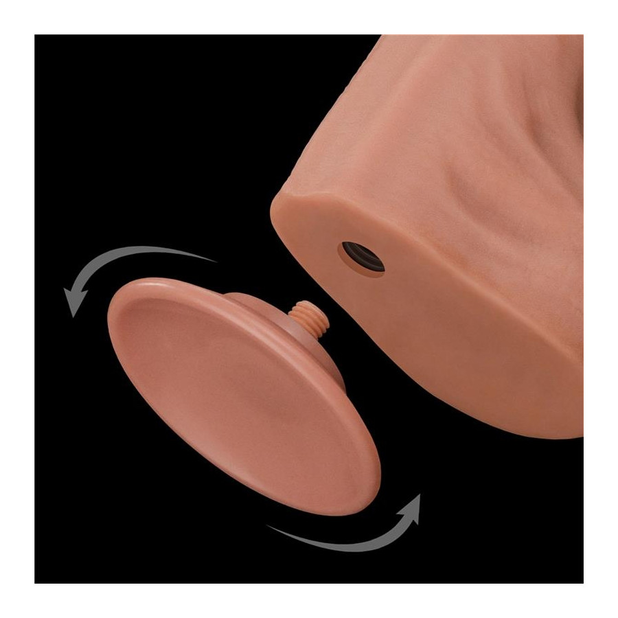 Gode réaliste Sliding Skin 27 x 6.5cm