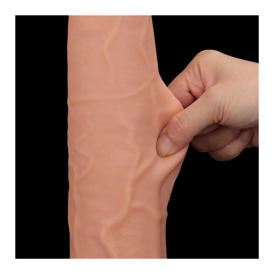 Gode réaliste Sliding Skin 25 x 6cm