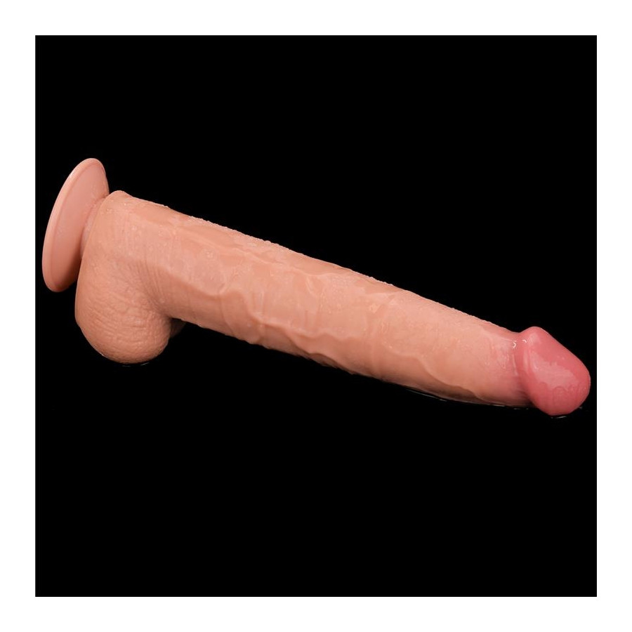 Gode réaliste Sliding Skin 25 x 6cm