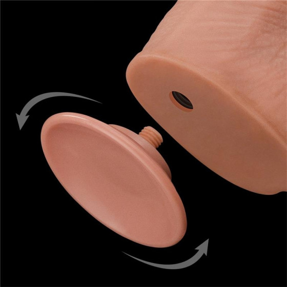 Gode réaliste Sliding Skin 25 x 6cm