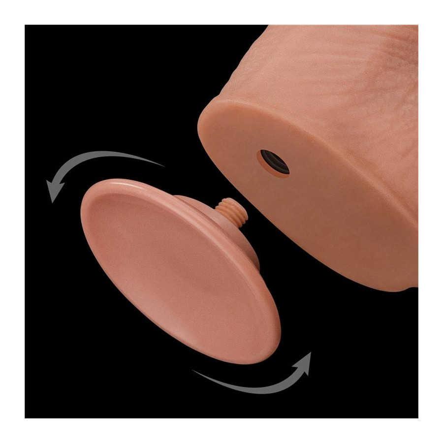 Gode réaliste Sliding Skin 25 x 6cm