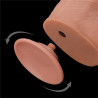 Gode réaliste Sliding Skin 25 x 6cm