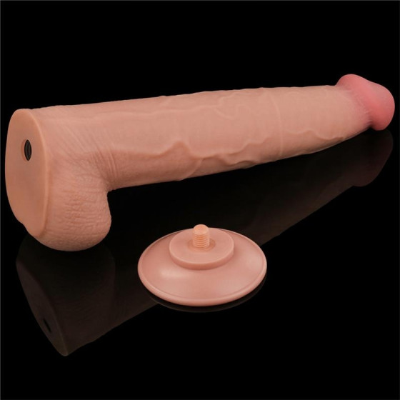 Gode réaliste Sliding Skin 25 x 6cm