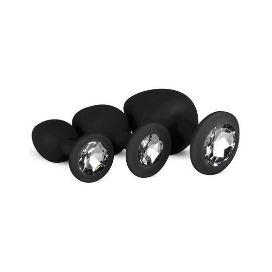 Pack de 3 plugs Bijou