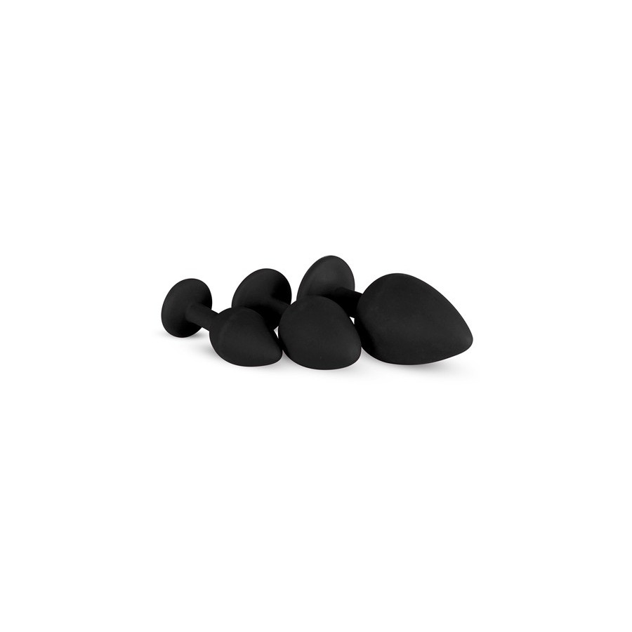 Pack de 3 plugs Bijou