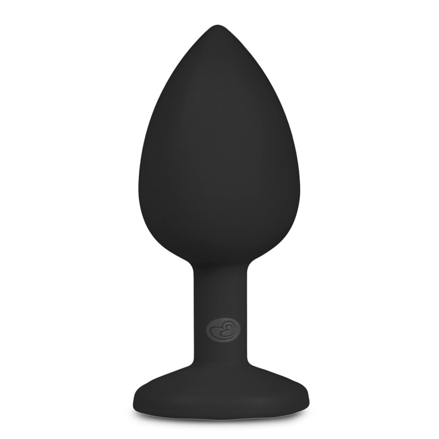 Plug Bijou Diamond noir 6 x 2.7cm