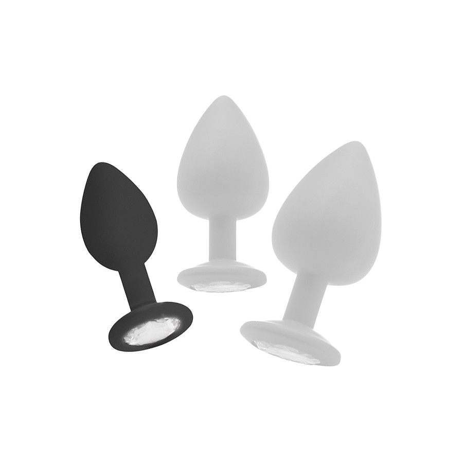 Plug Diamond Regular – 6.5 x 2.8 cm Noir Plug Diamond Regular – 6.5 x 2.8 cm Noir