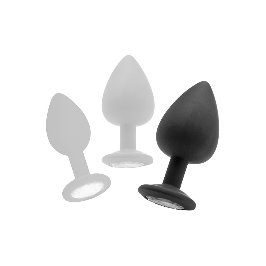 Plug Diamond Extra Large – 8 x 4.4 cm Noir Plug Diamond Extra Large – 8 x 4.4 cm Noir