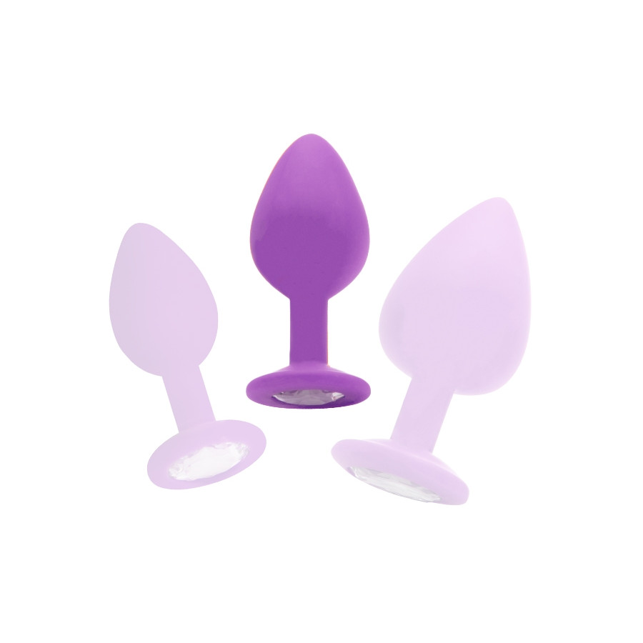 Plug Diamond Large – 7 x 3.5 cm Violet Plug Diamond Large – 7 x 3.5 cm Violet
