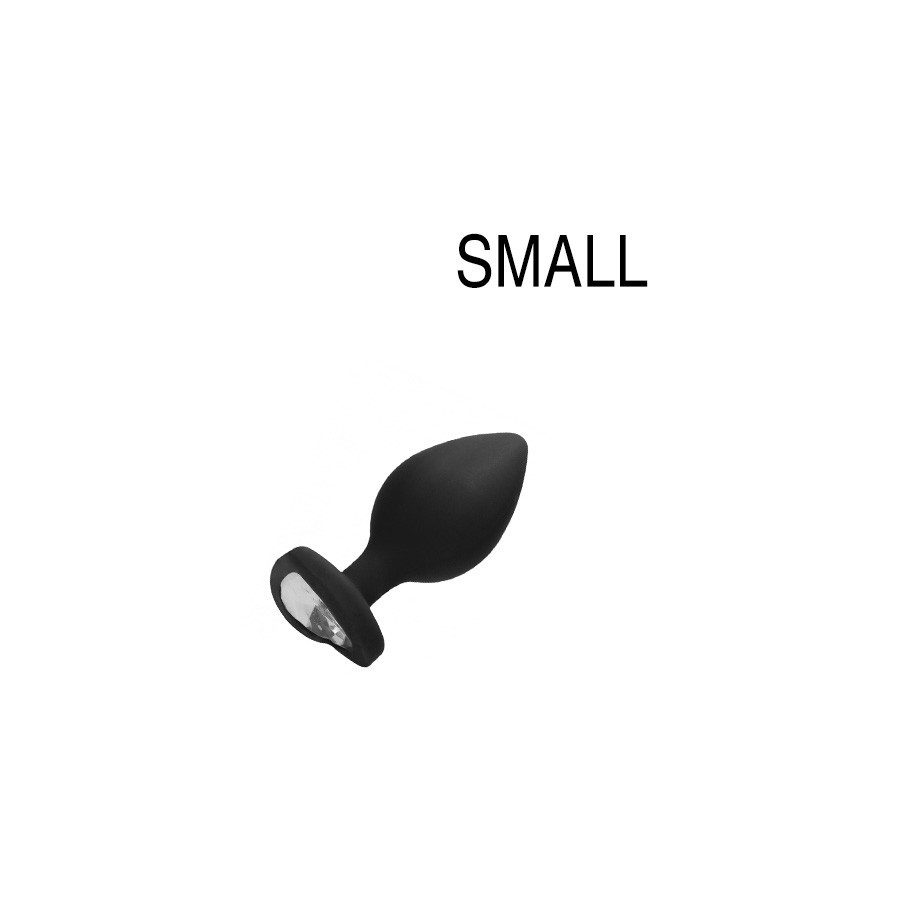 Plug Bijou Anal silicone Heart Noir 6 x 2.8 cm Plug Bijou Anal silicone Heart Noir 6 x 2.8 cm
