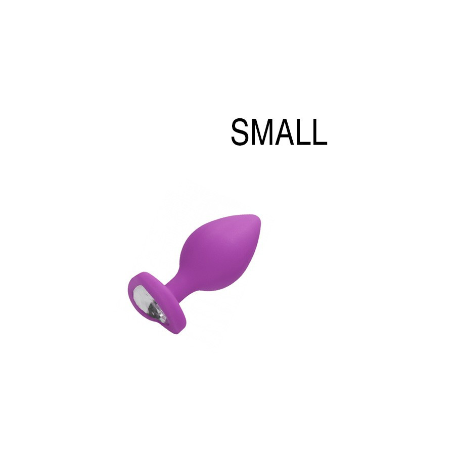 Plug Bijou Anal silicone Heart Violet 6 x 2.8 cm Plug Bijou Anal silicone Heart Violet 6 x 2.8 cm
