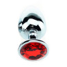 Plug bijou Spolly Small - Rouge 6 x 2.7cm