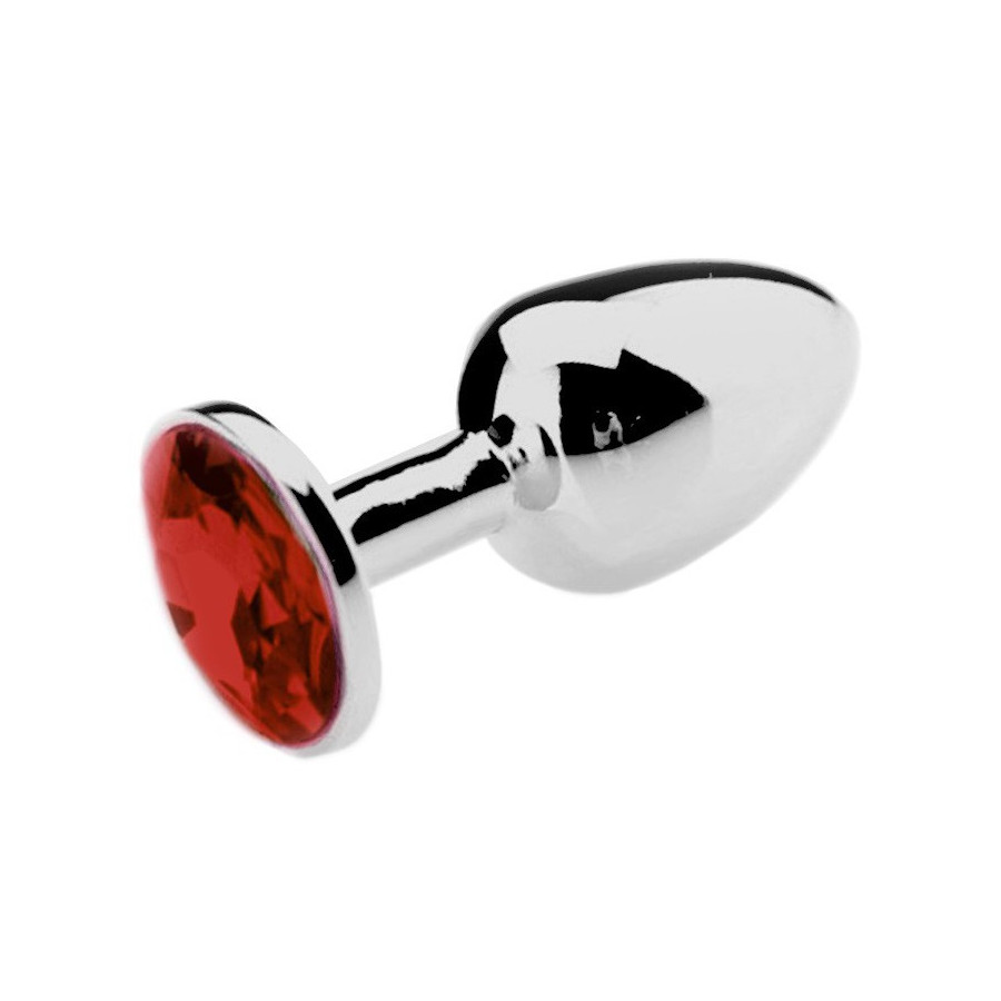 Plug bijou Spolly Large - Rouge 8.5 x 3.9cm