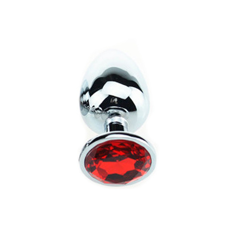 Plug bijou Spolly Large - Rouge 8.5 x 3.9cm