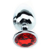 Plug bijou Spolly Large - Rouge 8.5 x 3.9cm